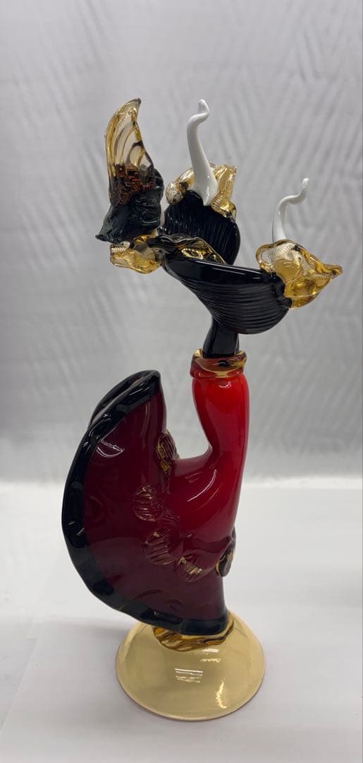 ベネチアンガラス 人形 フラメンコダンサー 置物 工芸品 硝子細工