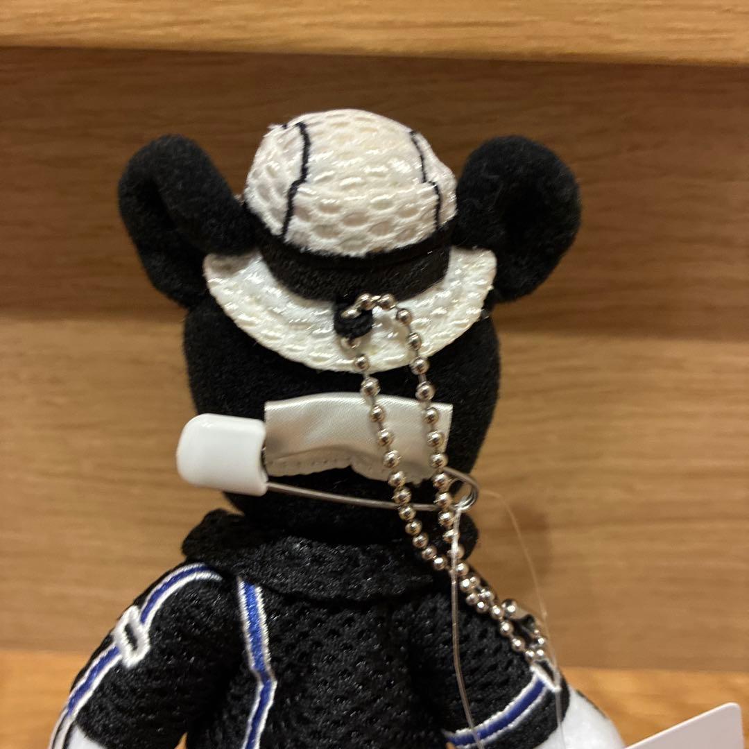 タグ付 未使用　クラブマウスビート ミッキーマウス ぬいぐるみバッジ CMB