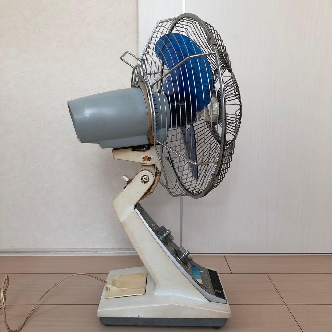 National ナショナル 扇風機 F-30EH 昭和レトロ 三枚羽 希少