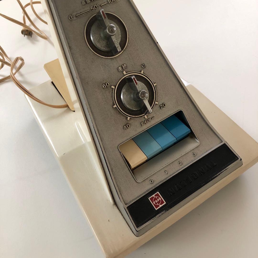 National ナショナル 扇風機 F-30EH 昭和レトロ 三枚羽 希少