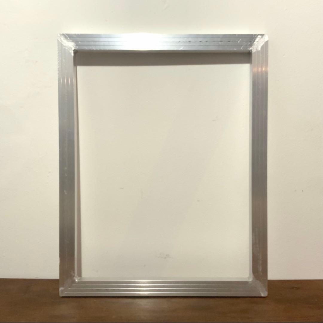◆未使用◆シルクスクリーンアルミ枠【50×40㎝/40×30cm】各10個セット
