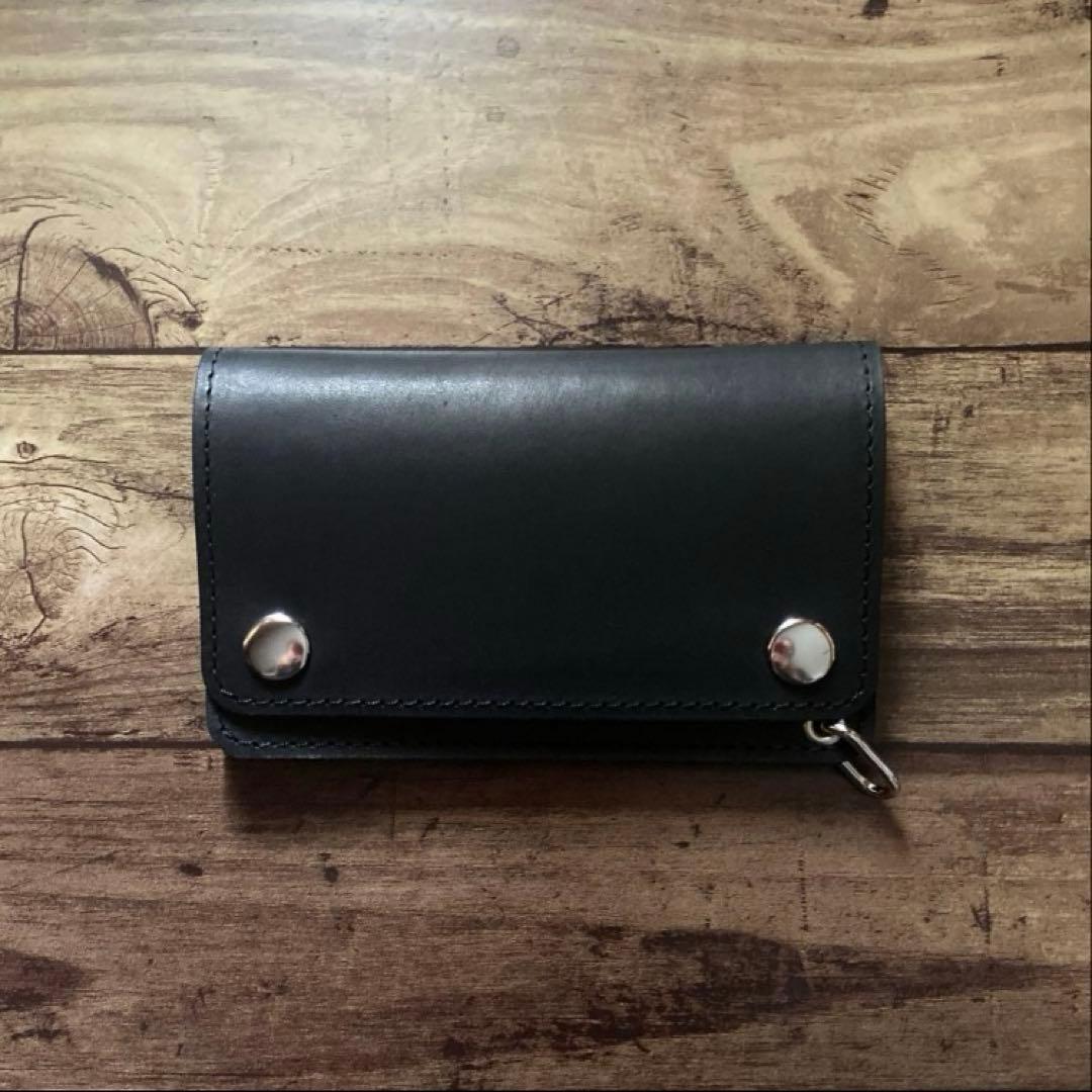 【はーる】COW CRUST トラッカーウォレット150（ミドル）2.5層