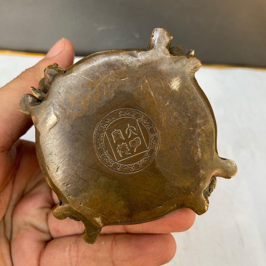 銅器 四象聚宝盆 鎮宅 辟邪 開運 風水 招財 置物 工芸品 装飾品