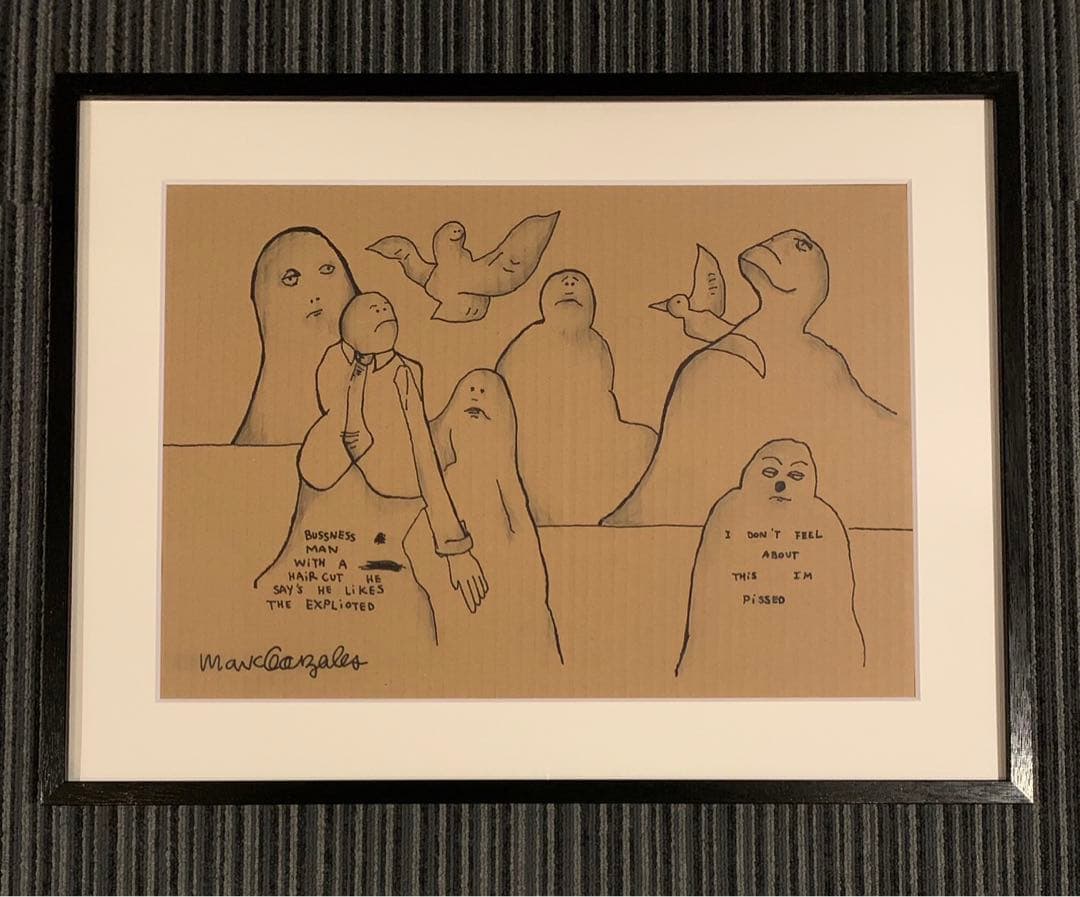 Mark Gonzales マークゴンザレス 原画 SLICK RICK