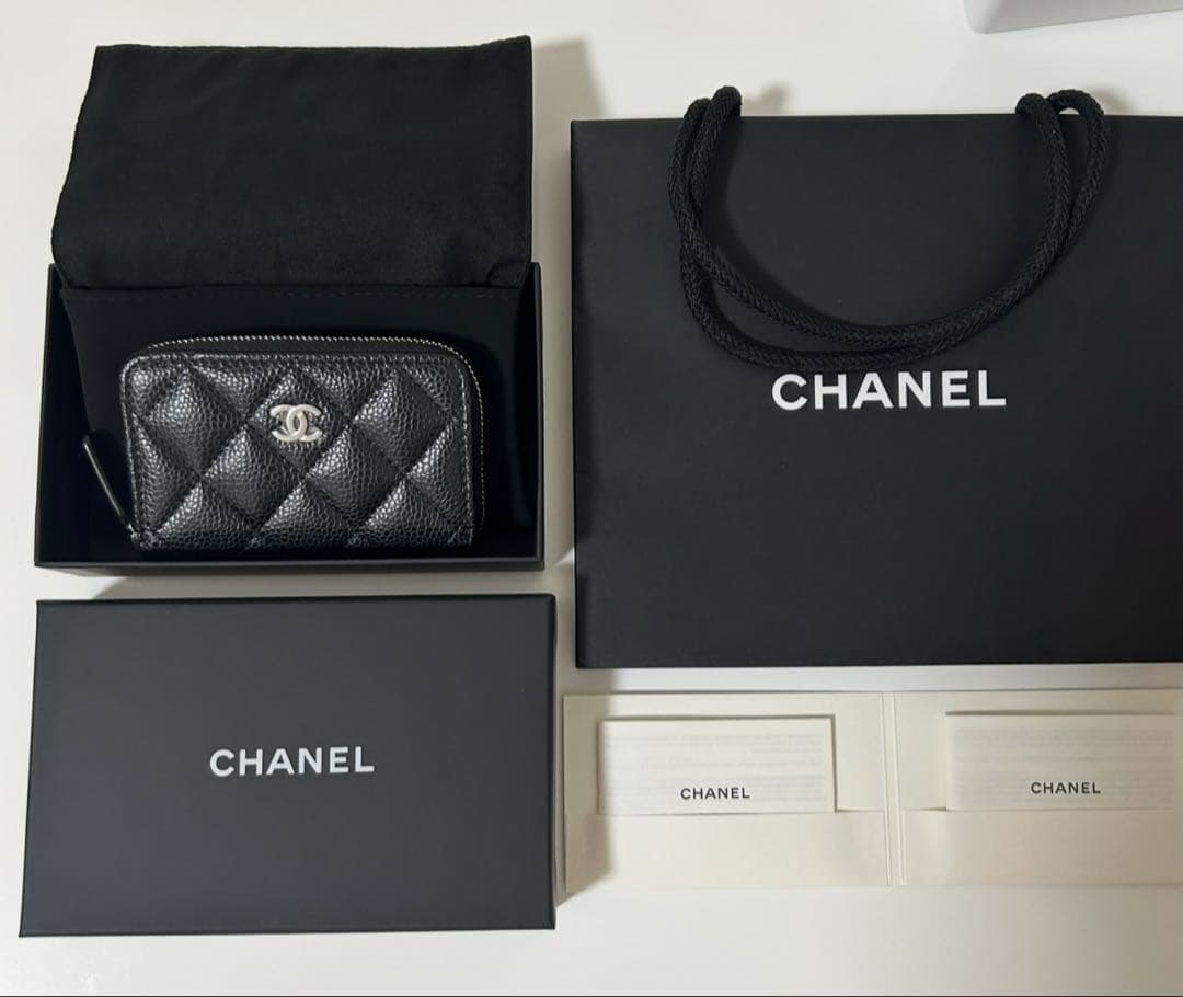 新品未使用 CHANEL シャネル クラシック ジップパース フラグメント