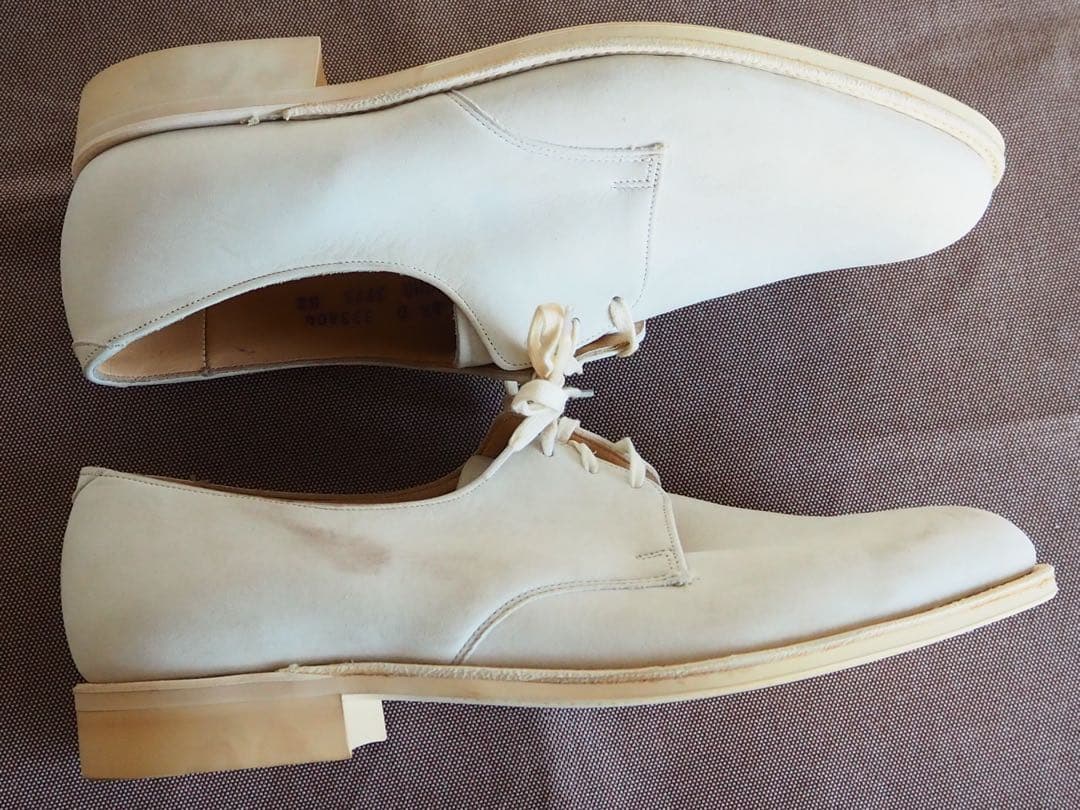 靴 60s Freeman White bucks shoes W/Box