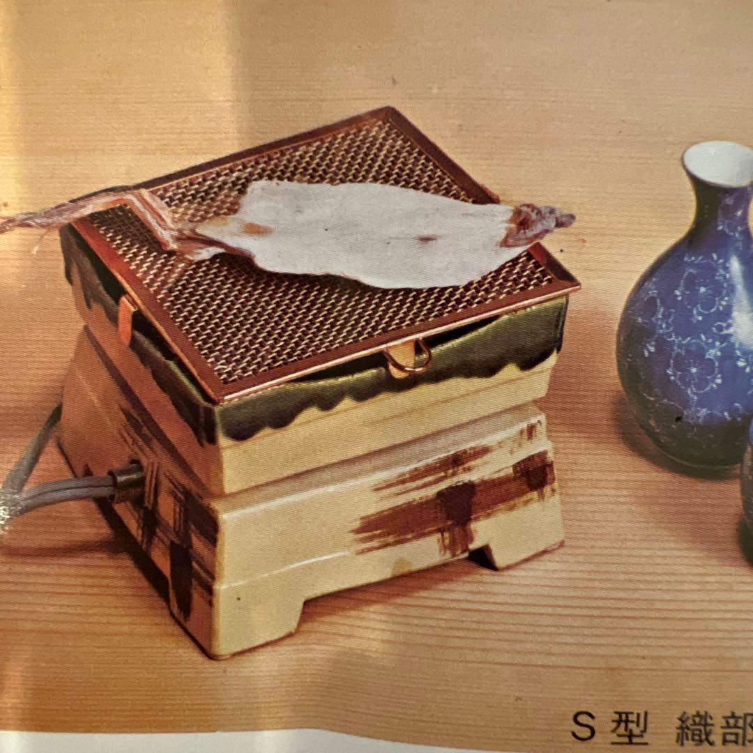 楽天市場】卓上保温コンロの通販 未使用品 野々田商店 卓上江戸火鉢 織部