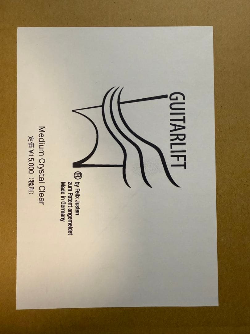 GUITARLIFT Medium Crystal Clear ギターリフト