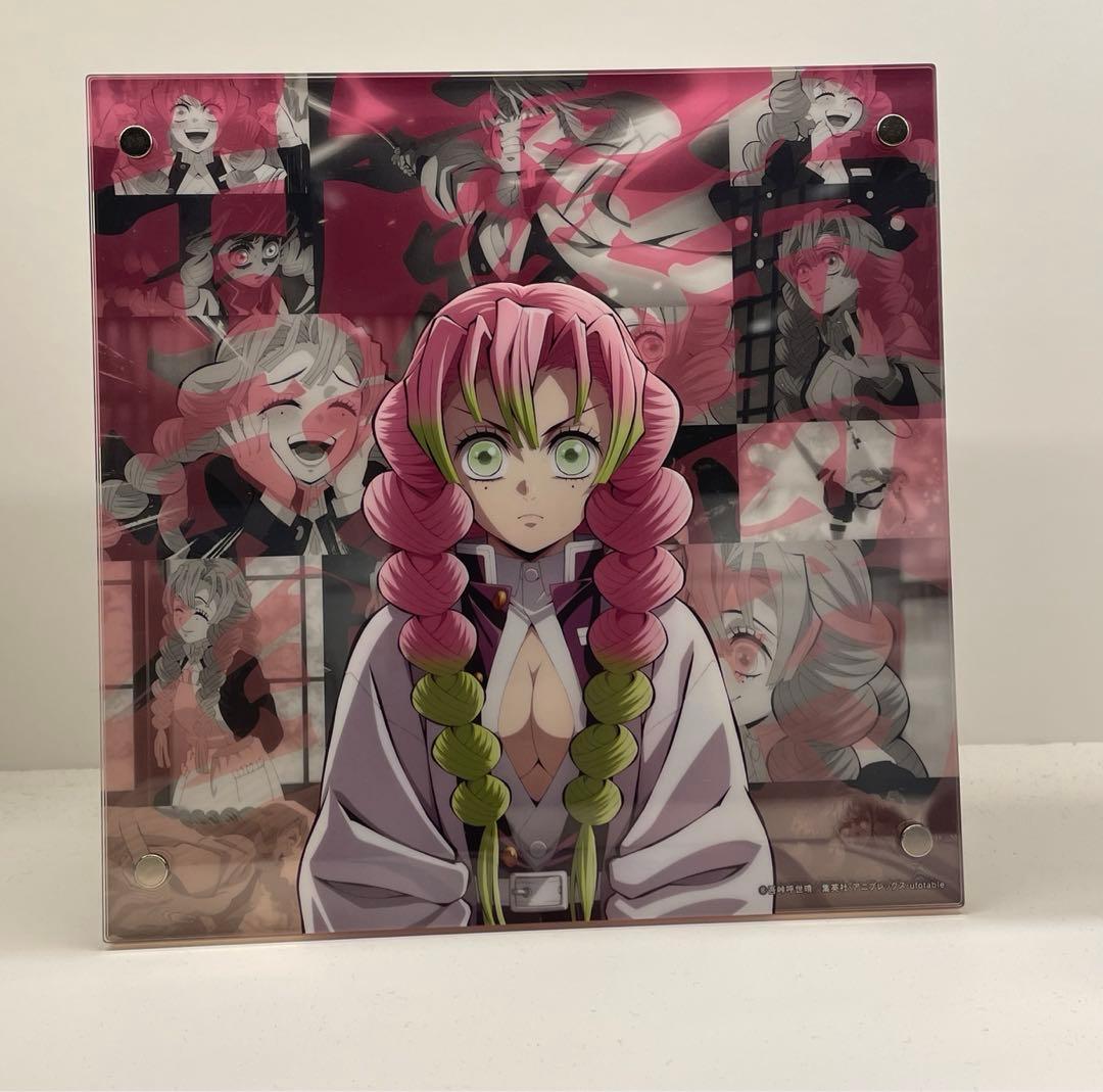 新品未使用 鬼滅の刃 甘露寺蜜璃 柱稽古編コラージュレイヤードパネル