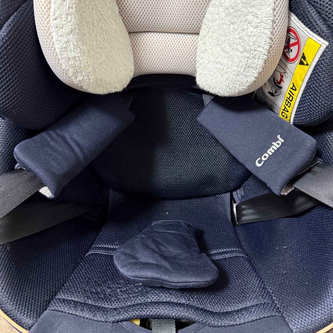 【新生児〜】コンビ　ネイビー　クルムーヴ　スマート　ISOFIX JL-590
