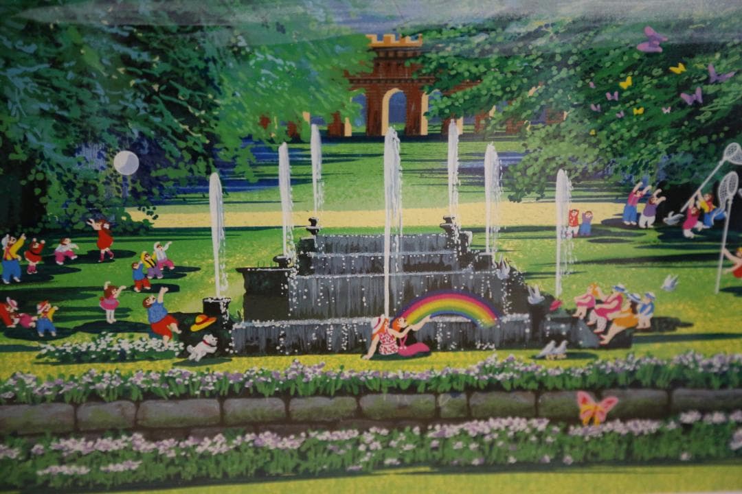 ヒロ・ヤマガタ 『森の蝶々』 シルクスクリーン - メルカリ