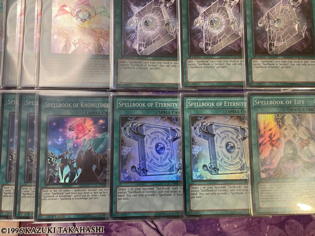 遊戯王 英語版 北米版 EU版 魔導書 レリーフ