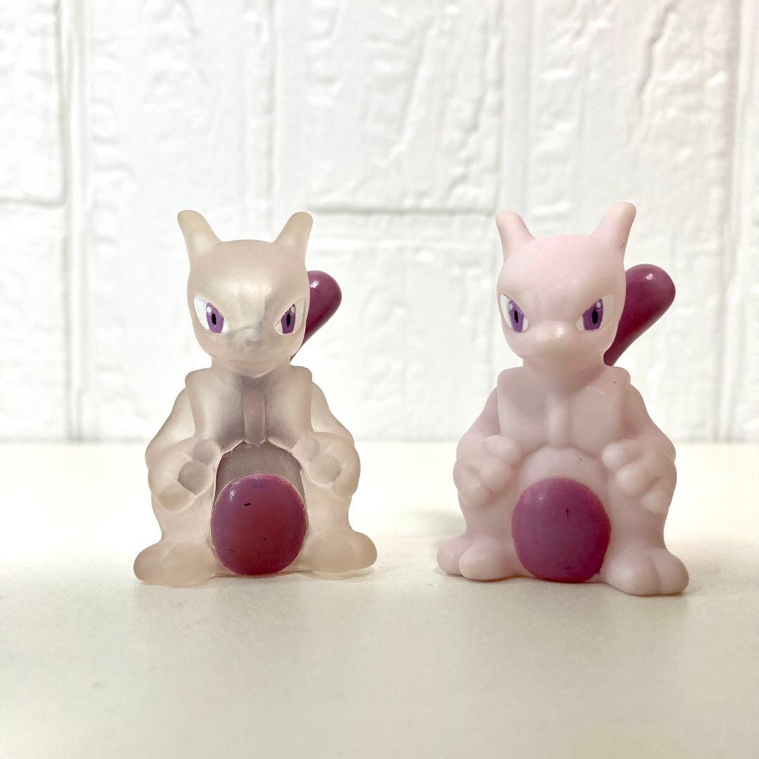 ポケモン 指人形 フィギュア ミュウツー クリア 2個セット Pokemon