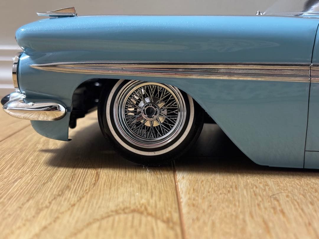 ビ*ド様 REDCAT 1959 IMPALA ラジコンボディーとホイールとオマ - メルカリ