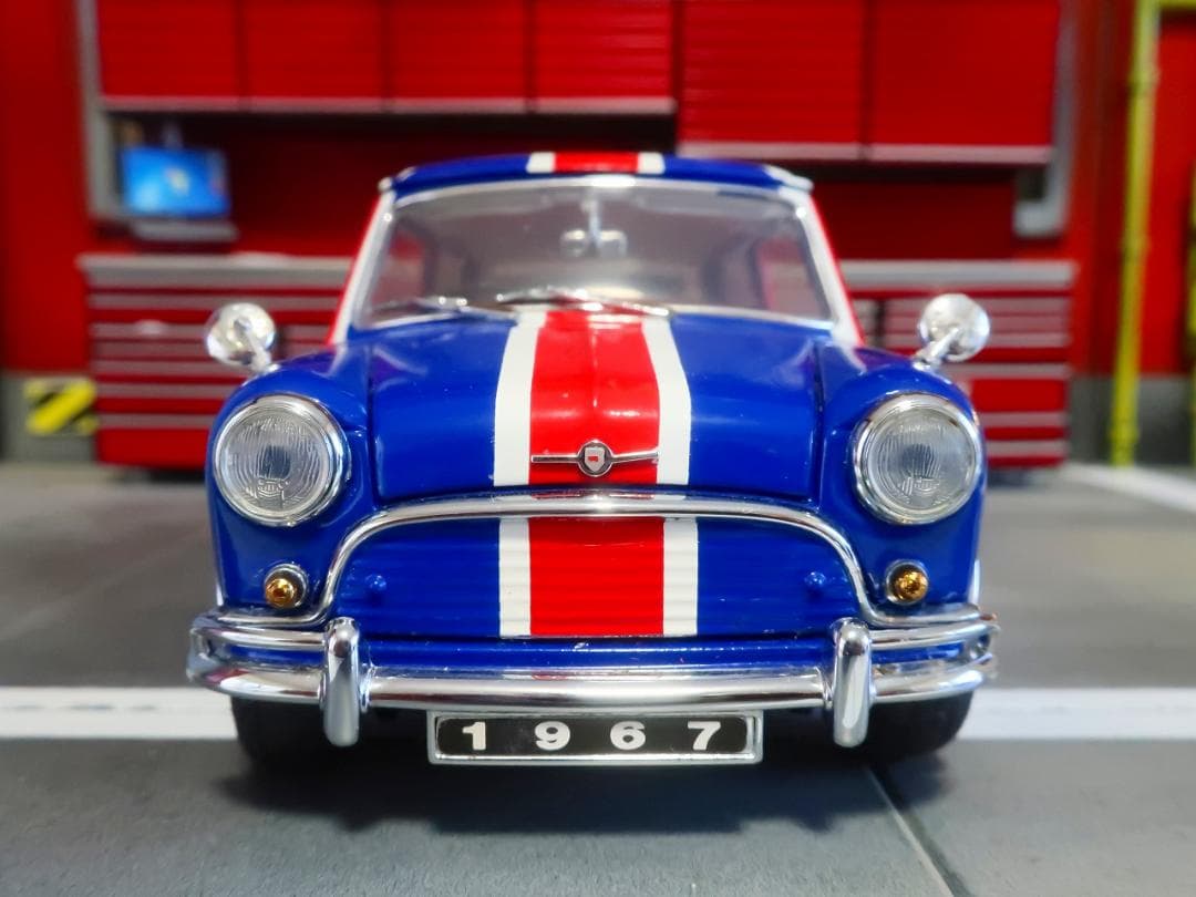 フランクリンミント ユニオンジャックミニ 1/24 ダイキャストメタルカー