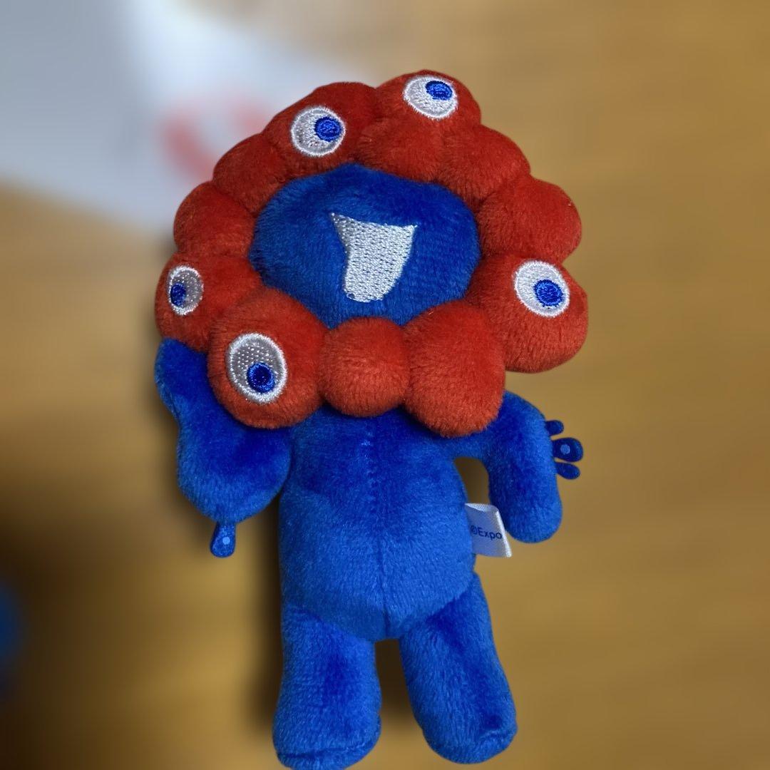 大阪関西万博　ミャクミャクボールチェーンマスコットABC 3個セット