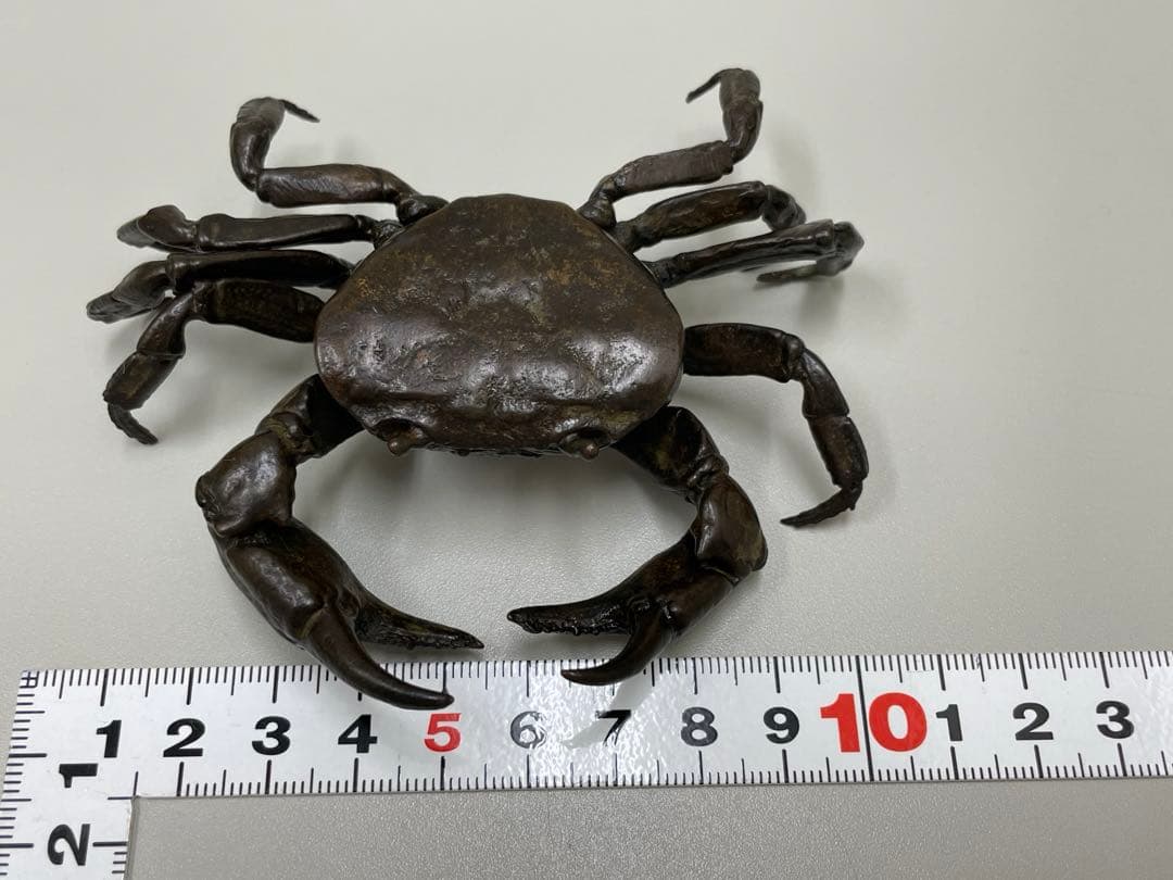 自在蟹 置物 銘:安の介 - メルカリ