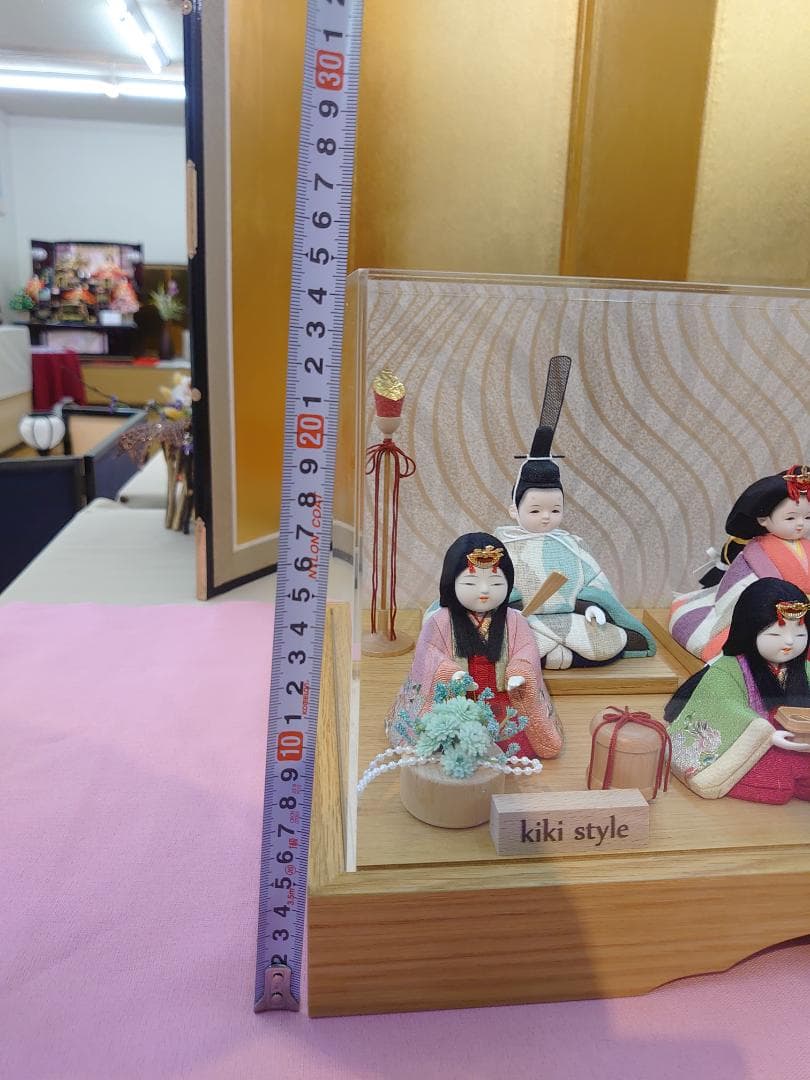 ●木目込み人形　●三人官女　●新品