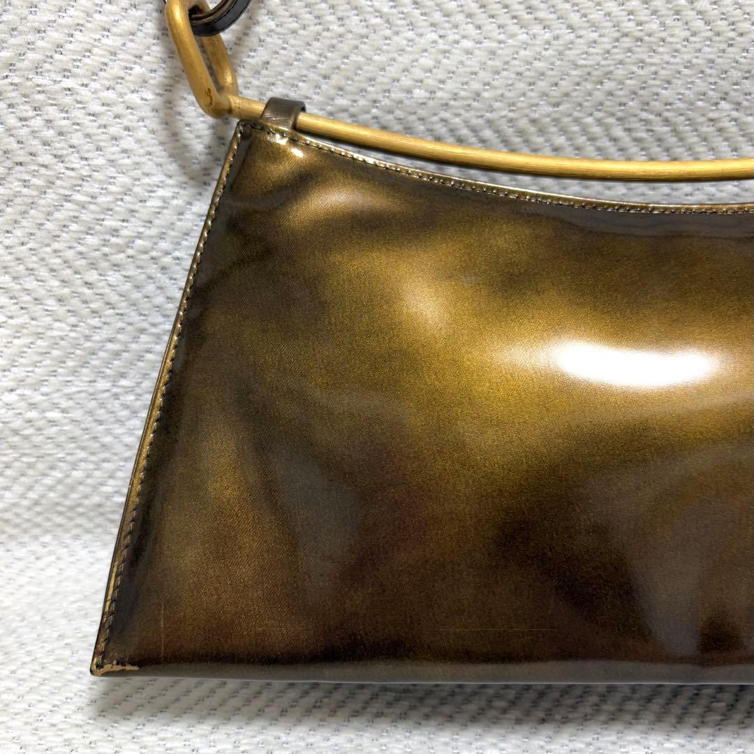 バッグ 90s Chirstian Lacroix Patent leather bag