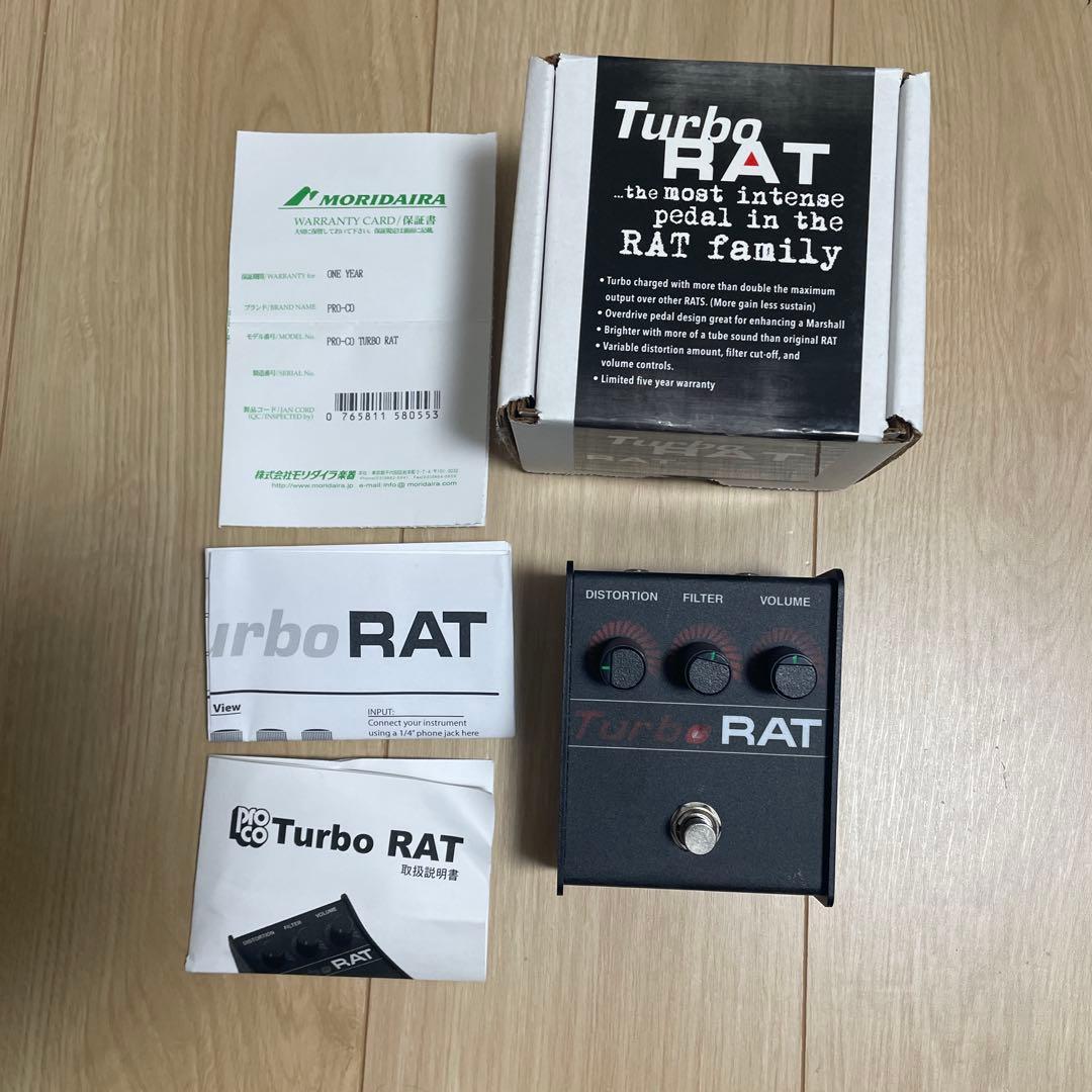 Turbo RAT ギターエフェクター 楽器・機材