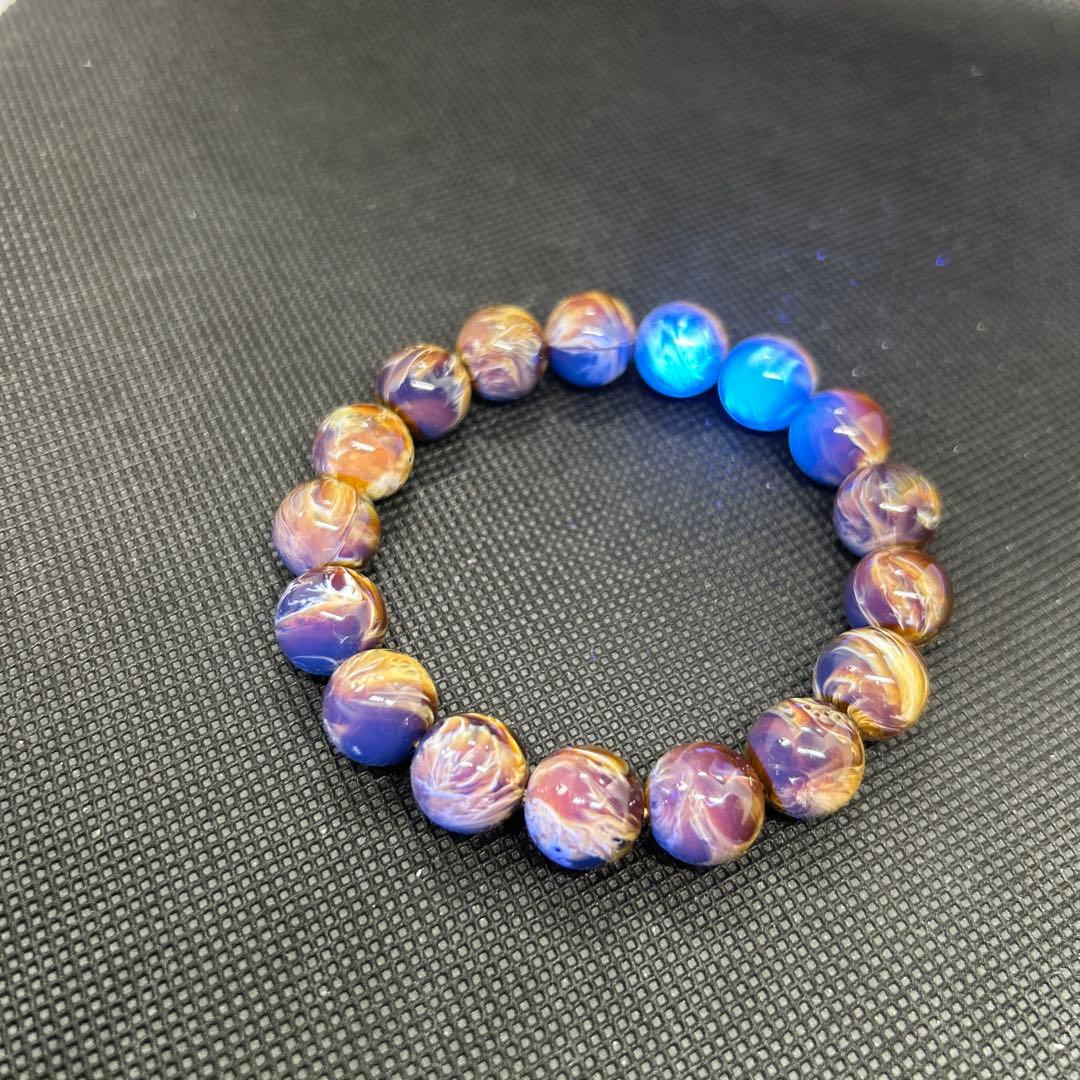 花琥珀のブレスレット