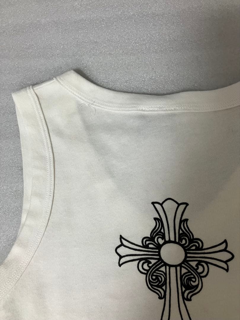 クロムハーツ タンクトップ③ レディース 正規品　ホワイト