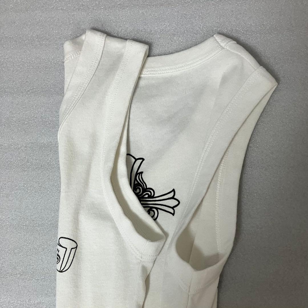 クロムハーツ タンクトップ③ レディース 正規品　ホワイト