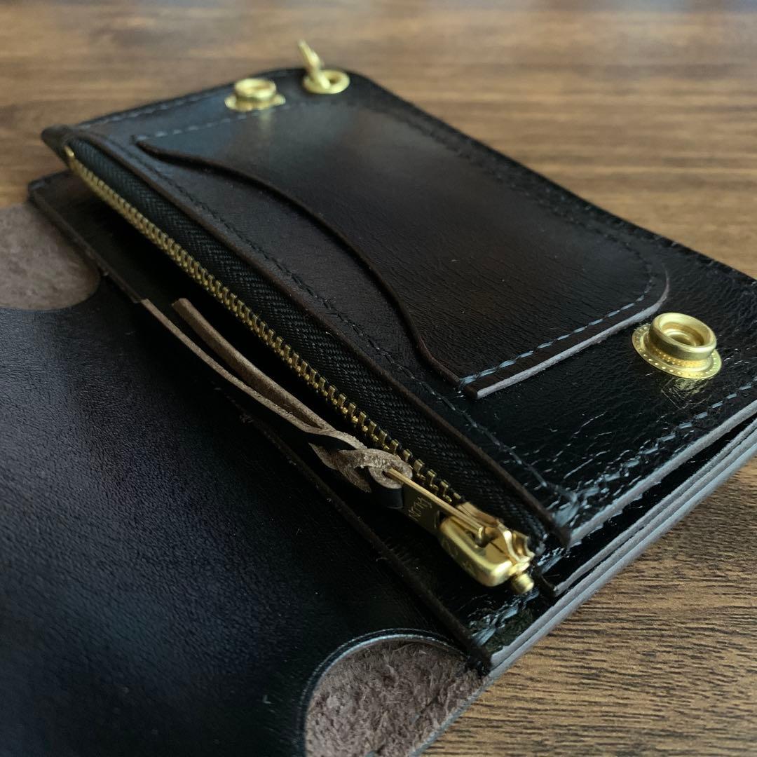 トラッカーウォレット　ミドル　CA008 馬革