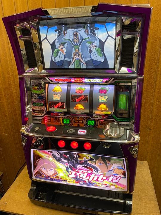 パチスロ実機 初代エウレカセブン アネモネパネル