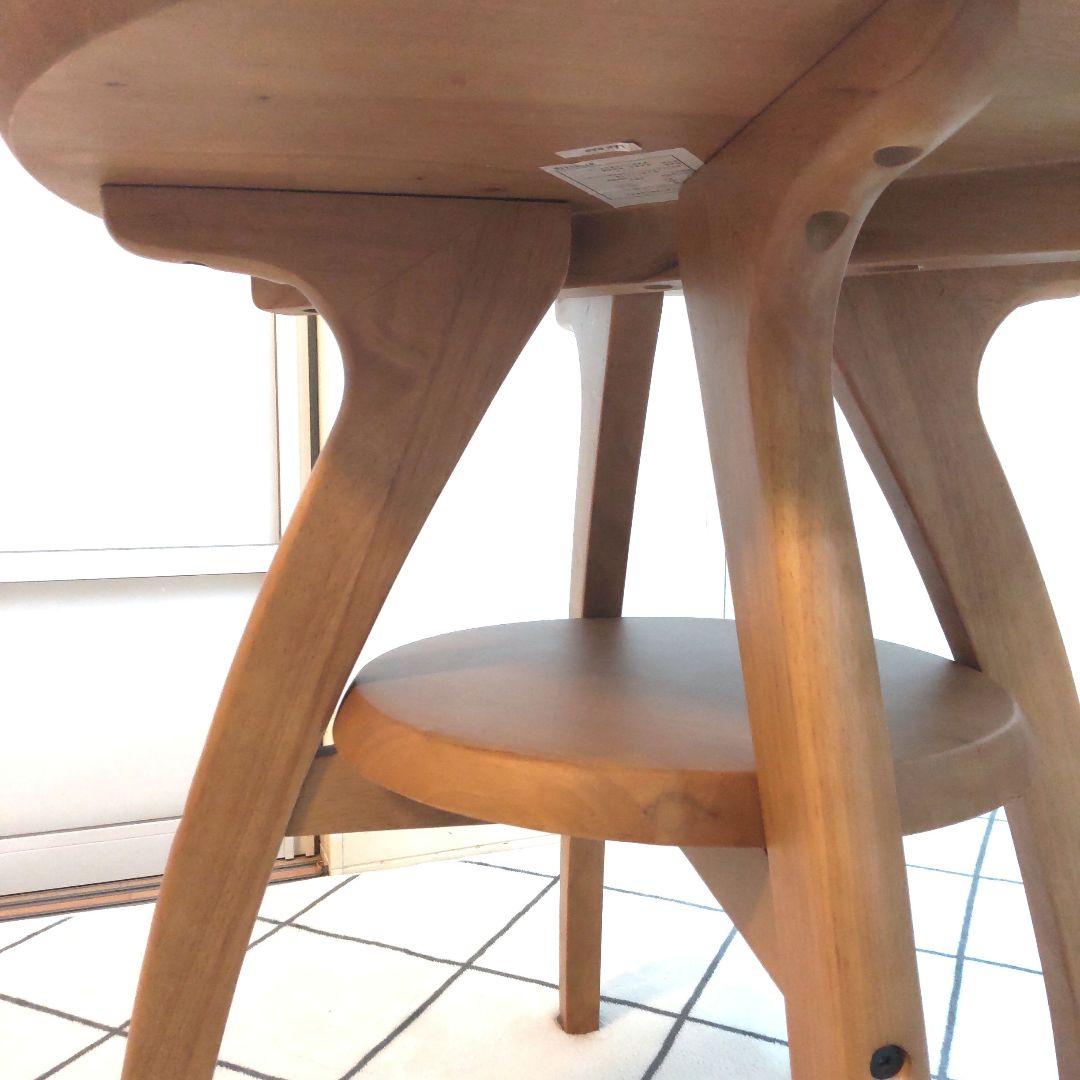 筑波産商業 家具 ラウンドテーブル　センターテーブル 丸テーブル 円テーブル