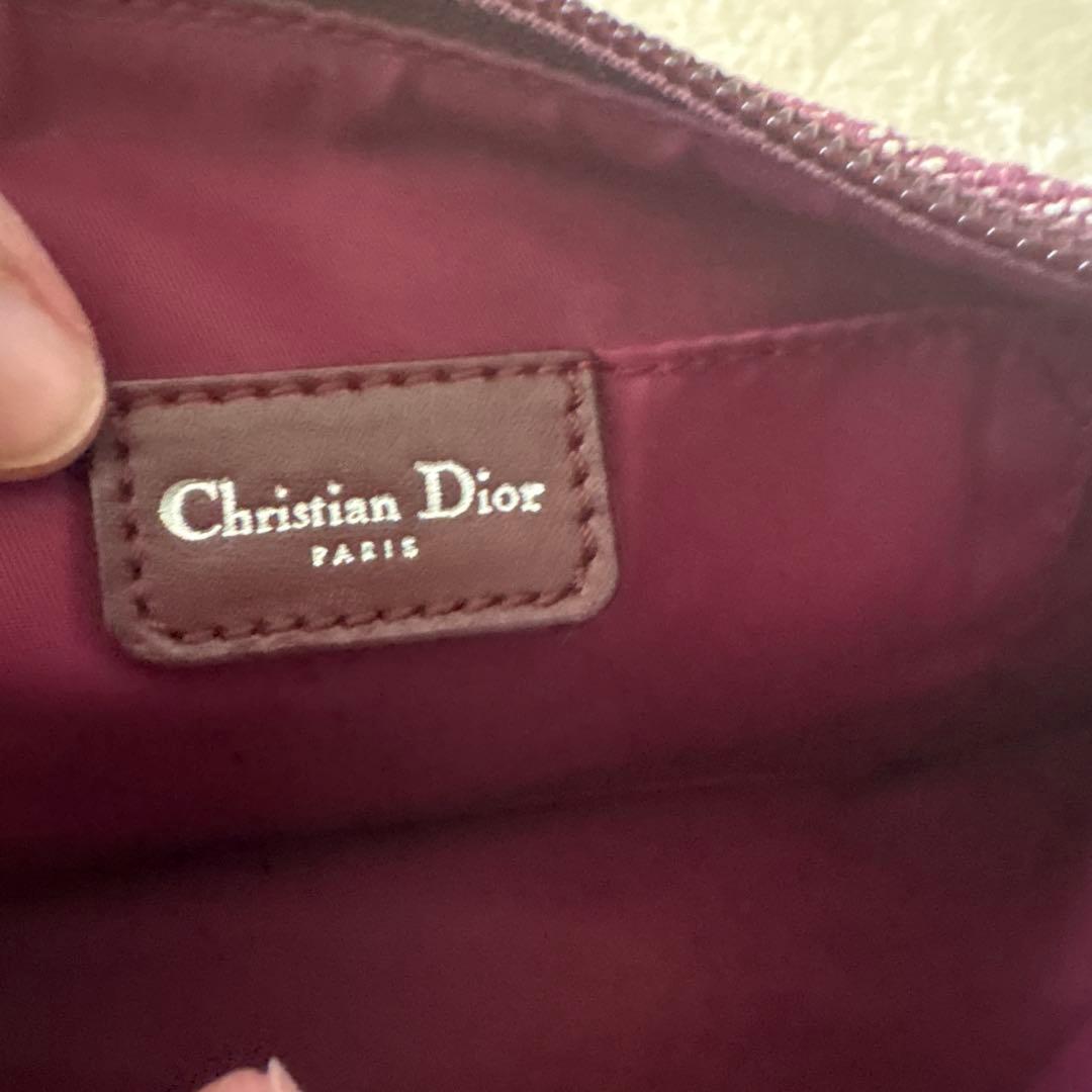 Christian Dior ショルダーバッグ パープル