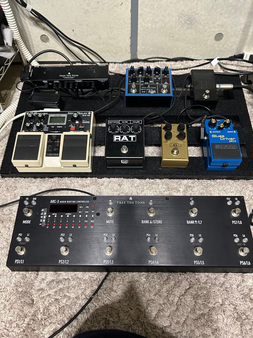 pedaltrain classic 2 エフェクターボード
