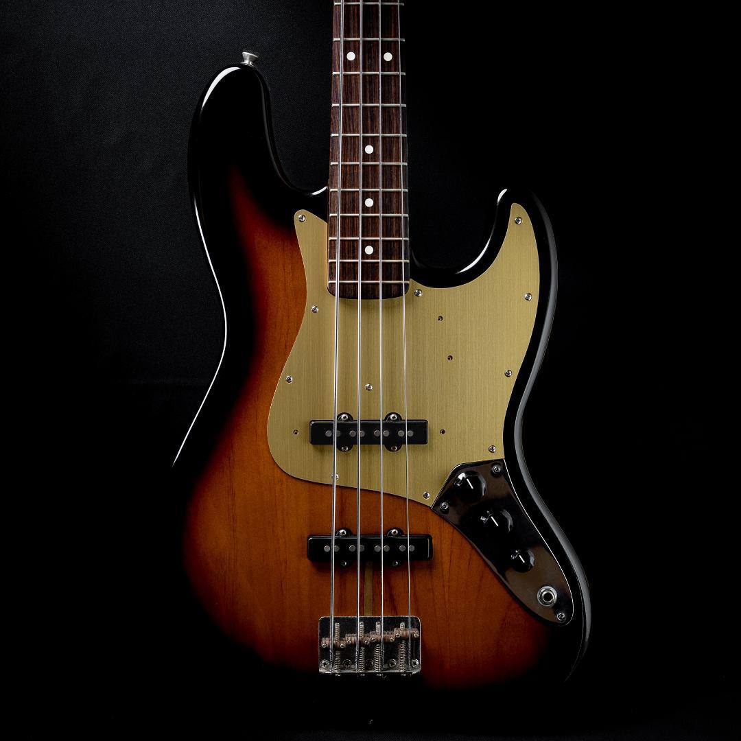 ジャズベース用アノダイズドピックガード 60s Gold/Lotustorks