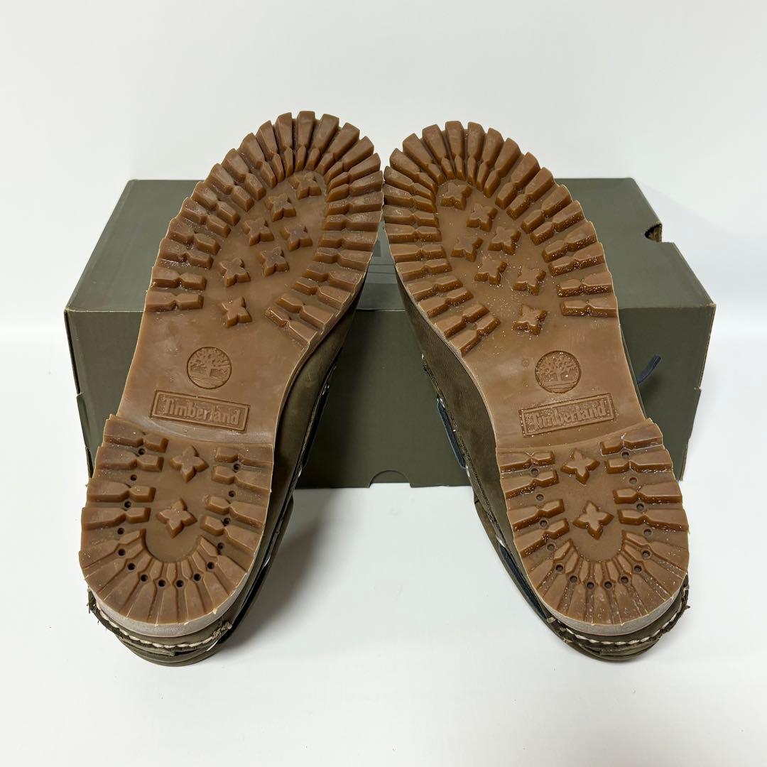 【訳あり】 ティンバーランド 3アイ クラシック ラグ シューズ オリーブ