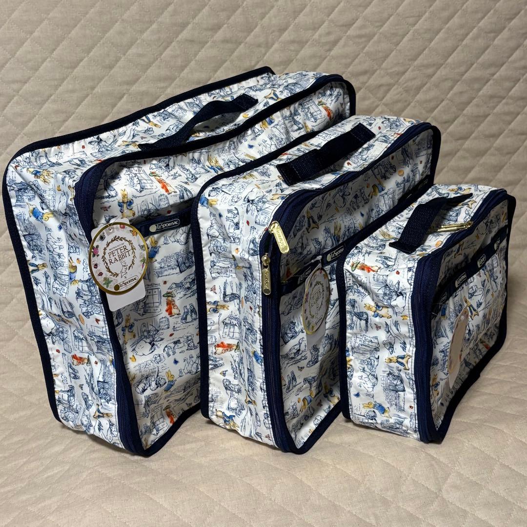 レスポートサック ピーターラビット トラベルパッキングポーチ L・M・S