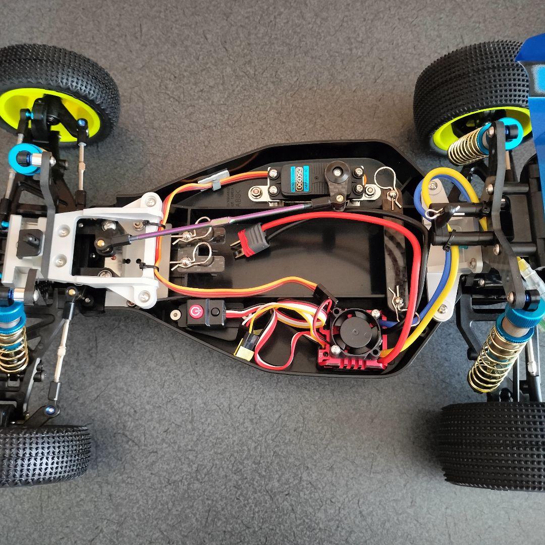 タミヤDT-02 カーボンダンパーステー③