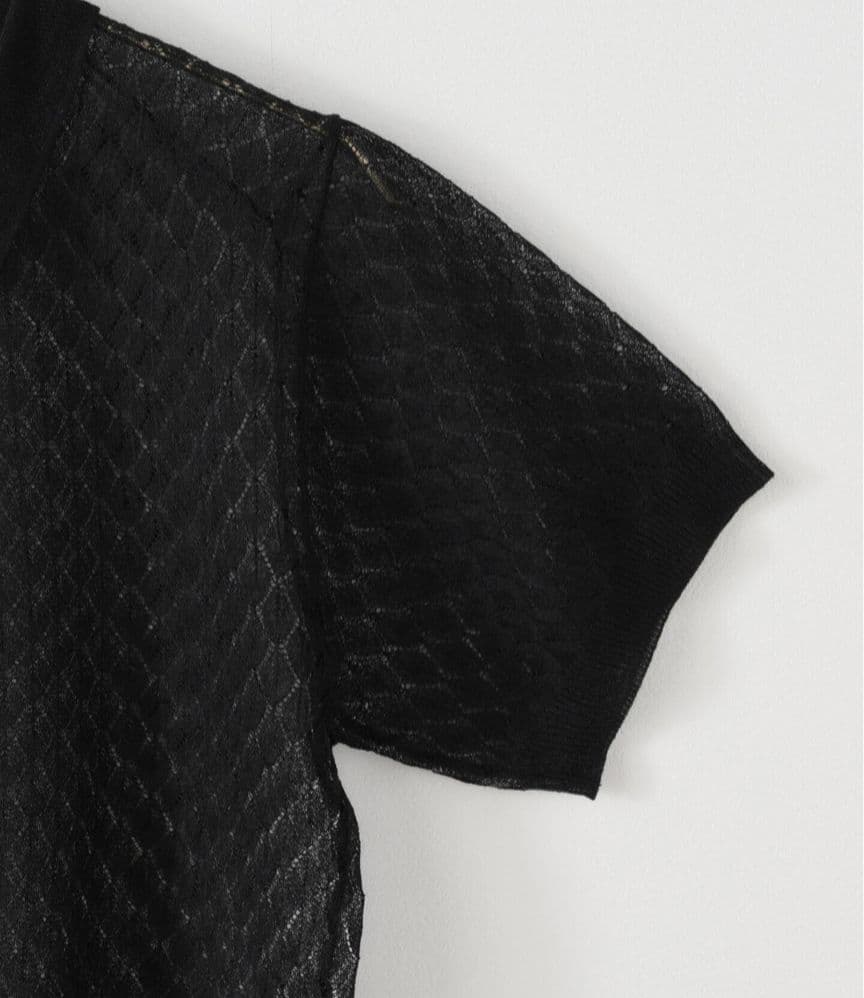 【新品未使用タグ付き】スピックアンドスパン　プロヴォーク　シアーニットポロ