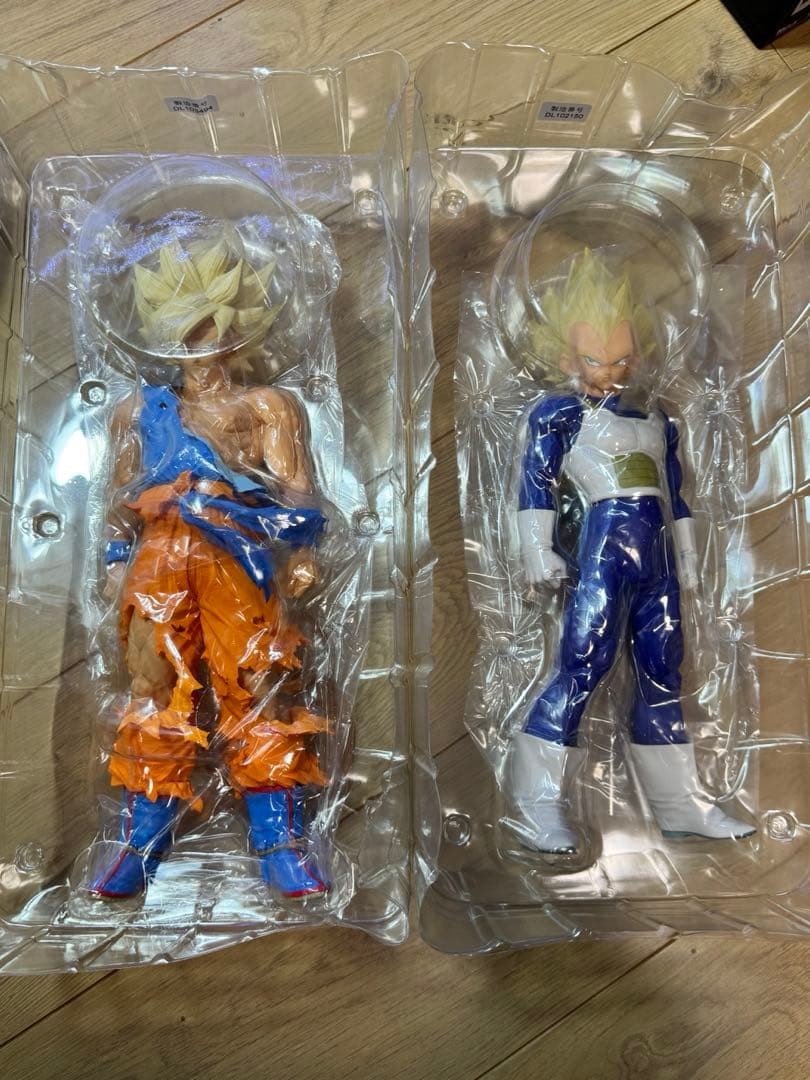 U*a様 SMSP 02 B賞 原作カラー 超サイヤ人 孫悟空 ベジータ 2体セ
