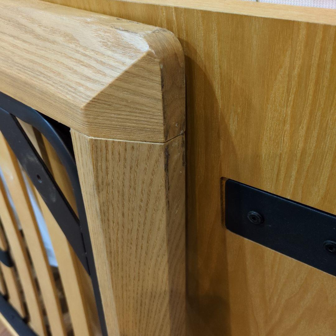 シングルベッドフレーム ナチュラルウッド