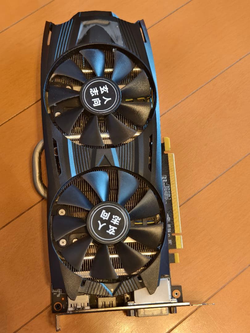 玄人志向 ビデオカードGEFORCE GTX 1060搭載 GF-GTX1060-6GB/OC/DF