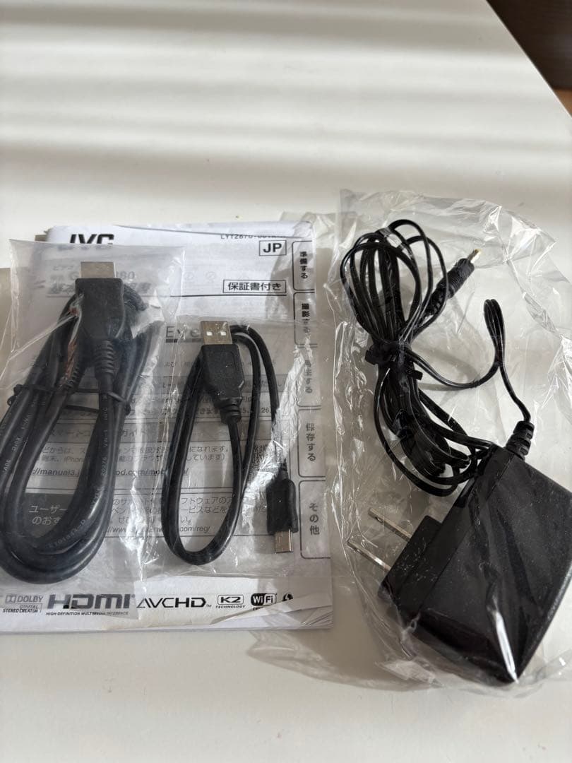 JVCケンウッド Everio GZ-EX380-B Wi-Fi 動作品