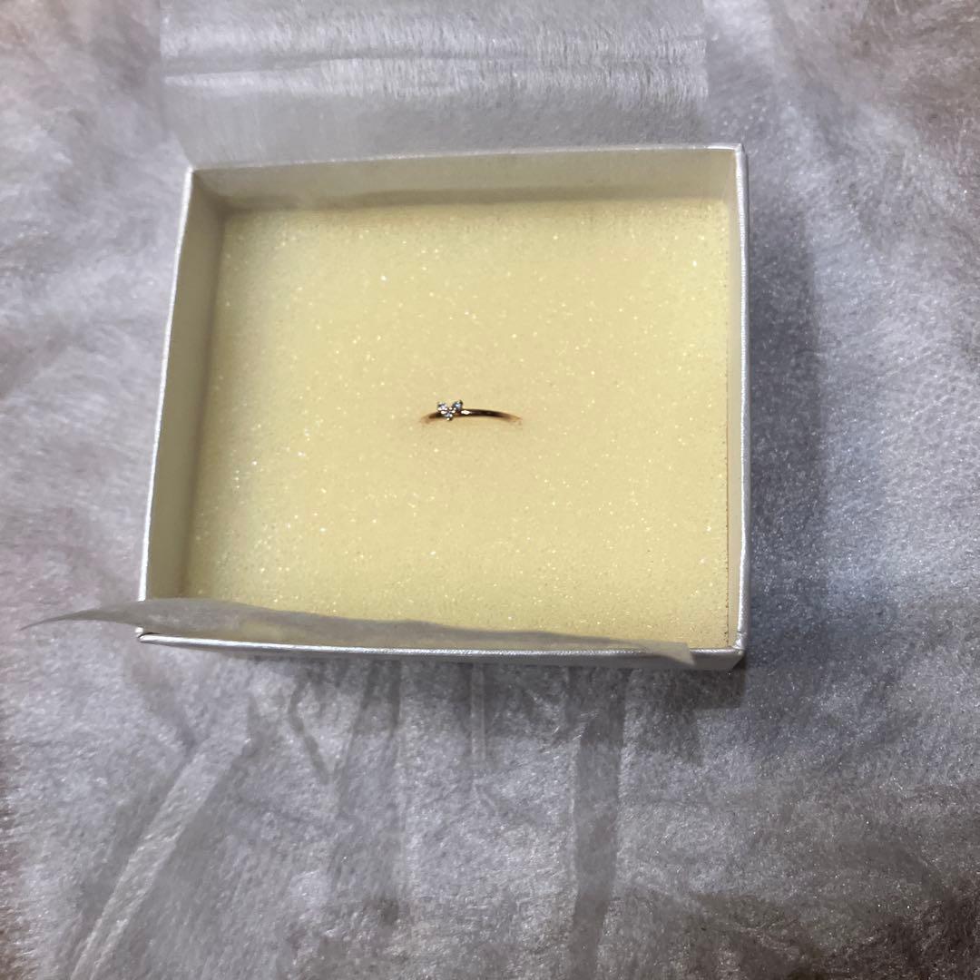 カラス！！4℃ 10金ホワイトゴールド2号　10金ピンクゴールド2号