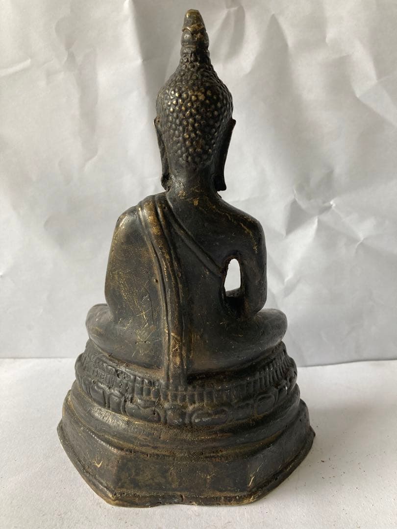 古仏像，清時代，古銅製，中國古美術。