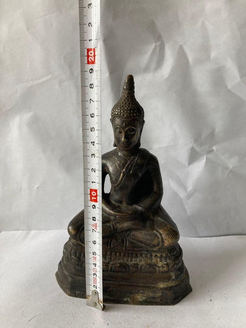 古仏像，清時代，古銅製，中國古美術。