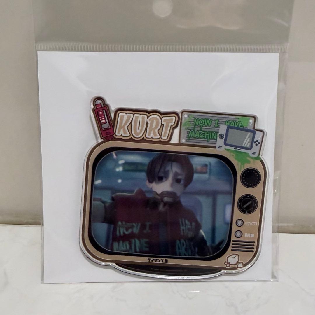 銀河特急 ミルキー☆サブウェイ 各駅停車 カート レトロ風アクリル