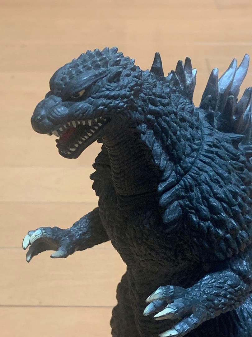 ゴジラ・メカゴジラ三式機龍 ソフビ3体セット　2002(2004)