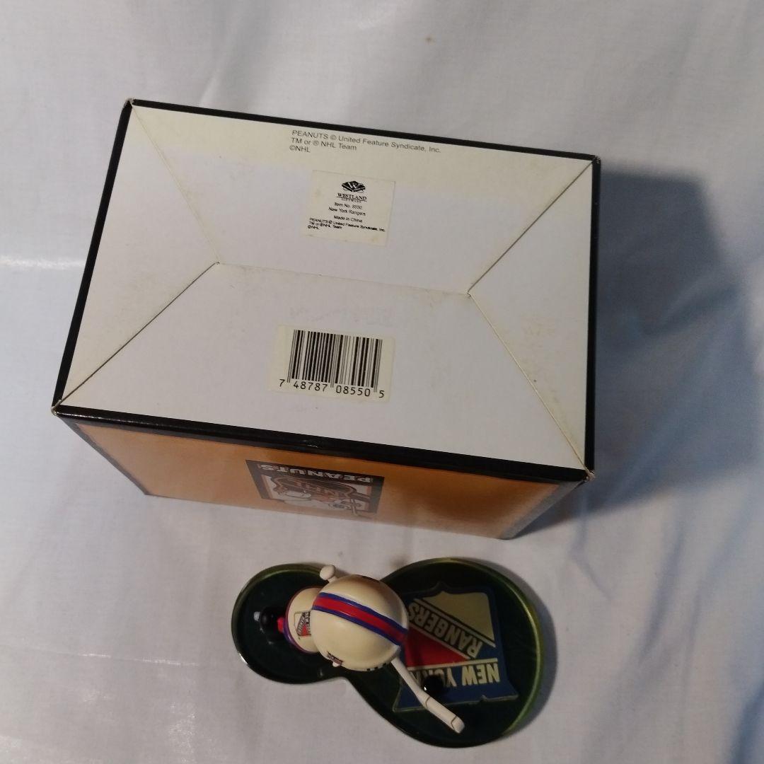 2002 NHL Peanuts N.Y. Rangers チャーリーブラウン