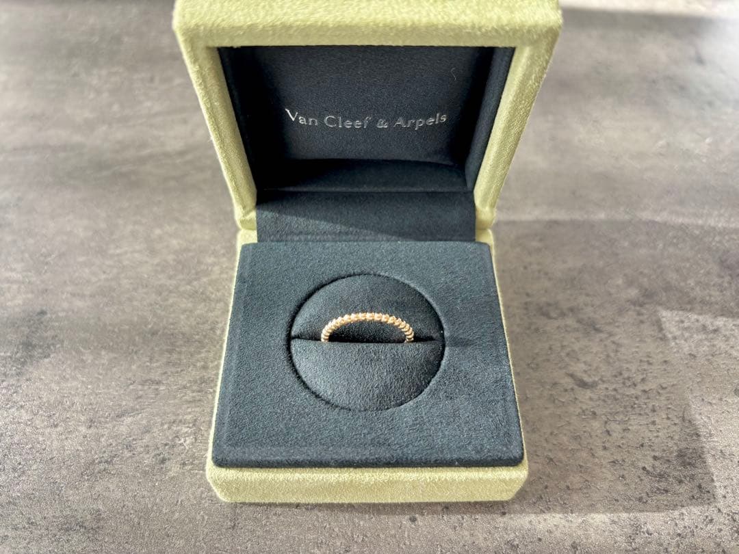 最終値下げ♪美品♪ヴァンクリ ペルレ スモール 55 15号 ローズゴールド