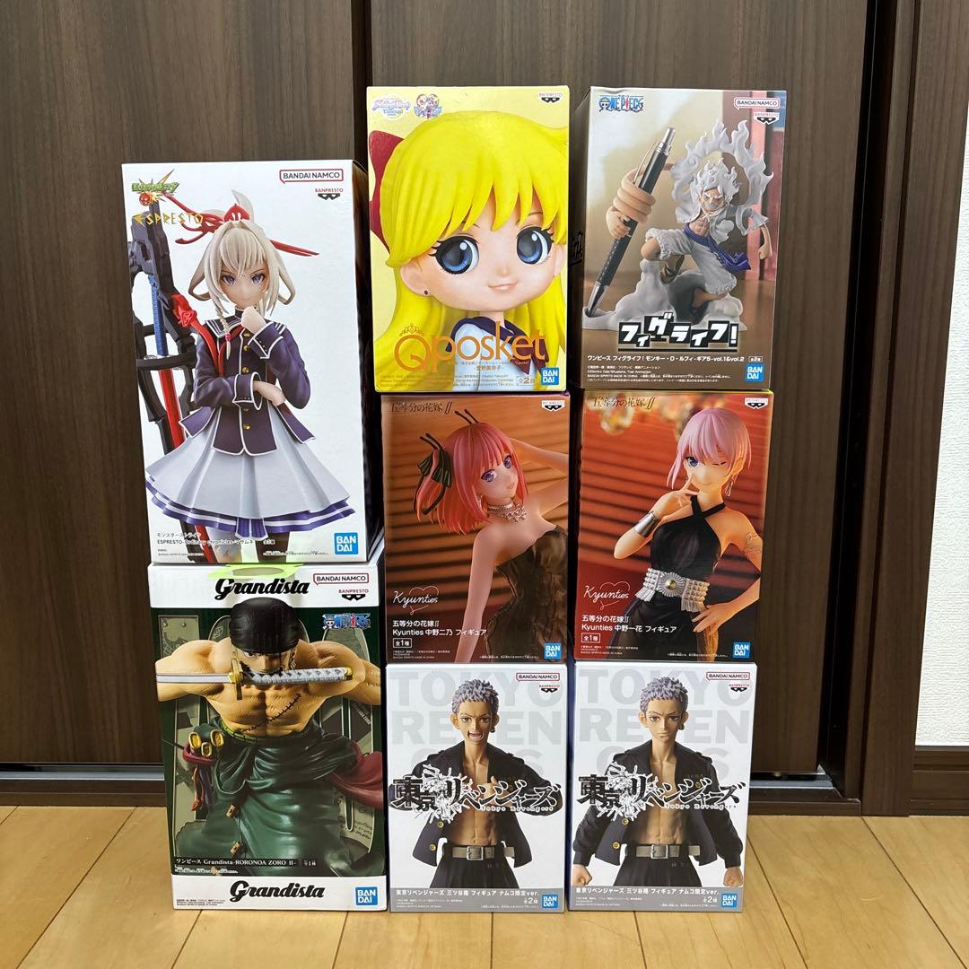 プライズ フィギュア まとめ売り 8点セット - メルカリ