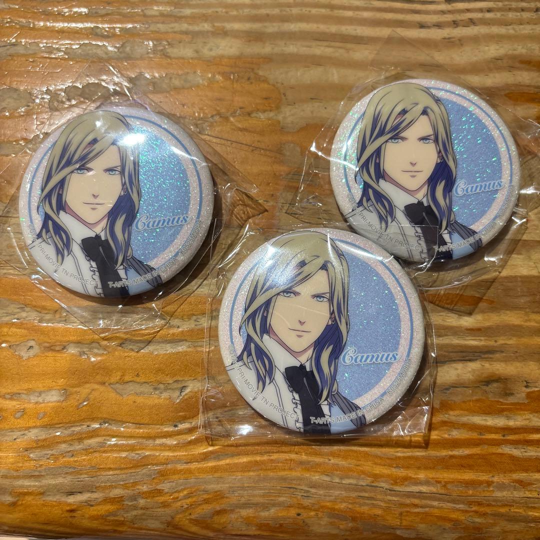 タブナイ ガチャ 缶バッジ カミュ B 3個セット - メルカリ